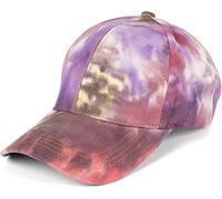 styleBREAKER "Baseballcap mit Batik Muster" 1 Stk. (25159637-0) violett, orange, rose