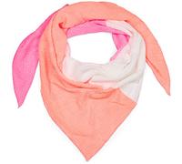 Dreieckstuch STYLEBREAKER "3-Farbiges Musselin Dreieckstuch", Damen, orange (neonorange, neonpink, weiß), Obermaterial: 100% Baumwolle CO., Modisch, Modetücher (98996243-0) neonorange, neonpink, weiß