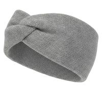 Stirnband STYLEBREAKER "Feinstrick Stirnband Twist Knoten", Damen, grau, Obermaterial: 100% Viskose CV., Modisch, Mützen Stirnband (87391265-0) grau
