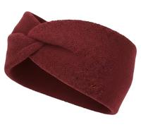Stirnband STYLEBREAKER "Feinstrick Stirnband Twist Knoten", Damen, rot (bordeaux, rot), Obermaterial: 100% Viskose CV., Modisch, Mützen Stirnband (55777061-0) bordeaux, rot