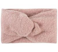 styleBREAKER Damen Feinstrick Stirnband mit Twist Knoten | warmes Winter Haarband mit weicher Oberfläche | elastisches Headband Ohrwärmer 15 cm breit, Farbe:Altrose