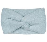 Stirnband STYLEBREAKER "Weiches Feinstrick Stirnband mit Twist Knoten", Damen, blau (hellblau), Obermaterial: 100% Polyacryl PAN., Modisch, Mützen Stirnband (14770330-0) hellblau
