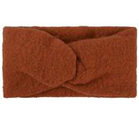 styleBREAKER Damen Feinstrick Stirnband Twist Knoten Winter, Cognac | Eng anliegendes Polyacryl-Gewebe für 49-54 cm Kopfumfang (auch Kinder), schützender Mützen-Ersatz, 30°C Maschinenwäsche.