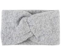 styleBREAKER Damen Feinstrick Stirnband Twist Knoten Winter, Hellgrau | Eng anliegendes Polyacryl-Gewebe für 49-54 cm Kopfumfang (auch Kinder), schützender Mützen-Ersatz, 30°C Maschinenwäsche.