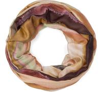 Loop STYLEBREAKER "Bunter Loop Aquarell Farbverlauf Streifen", Damen, gelb (curry, braun), Obermaterial: 100% Viskose CV., Modisch, Modetücher Loop (87635238-0) curry, braun