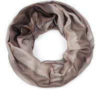 Loop STYLEBREAKER "Bunter Loop Aquarell Farbverlauf Streifen", Damen, braun (dunkelbraun, taupe), Obermaterial: 100% Viskose CV., Modisch, Modetücher Loop (32449123-0) dunkelbraun, taupe