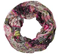 Loop STYLEBREAKER "Loop mit Blumen Paisley Muster", Damen, grau, Obermaterial: 100% Viskose CV., Modisch, Modetücher Loop (34376362-0) grau