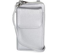 styleBREAKER Damen Mini Umhängetasche Handyfach RFID | 19x11x5,5 cm Crossbody-Bag, 8 Steckplätze für Bankkarten, 3 große Fächer, Münz-Zipper, 71-128 cm Gurt, für 6,5 Zoll.