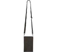 styleBREAKER Damen Mini Umhängetasche V-Klappe Karten | 10,5x18x4 cm Crossbody-Bag, 2 Hauptfächer, 6 Steckplätze, Reißverschlussfach, 76-139 cm Schulterriemen, Metall-Detail.