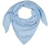 Dreieckstuch STYLEBREAKER "Musselin Dreiecktuch Einfarbig", Damen, blau (hellblau), Obermaterial: 100% Baumwolle CO., Modisch, Modetücher (33096209-0) hellblau
