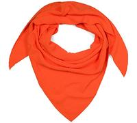 Dreieckstuch STYLEBREAKER "Musselin Dreiecktuch Einfarbig", Damen, orange, Obermaterial: 100% Baumwolle CO., Modisch, Modetücher (60251647-0) orange