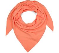 Dreieckstuch STYLEBREAKER "Musselin Dreiecktuch Einfarbig", Damen, orange (apricot), Obermaterial: 100% Baumwolle CO., Modisch, Modetücher (47128945-0) apricot