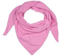 styleBREAKER Damen Musselin Dreieckstuch Baumwolle Unifarben | 196x84 cm XXL Format, Made in Italy, 100% Naturfaser, atmungsaktiv, luftig leicht für Frühling und Sommer, flexibel nutzbar.