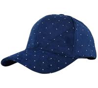 styleBREAKER Damen Samt Baseball Cap Strass Nieten | 6-Panel Schildkappe, 7,5 cm gebogener Schirm, weiches Baumwoll-Schweißband, per Klettverschluss verstellbar (56-59 cm).