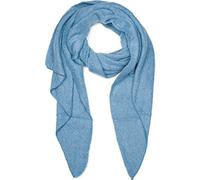 XXL-Schal STYLEBREAKER "Asymmetrischer unifarbener Web Schal", Damen, blau (hellblau), Obermaterial: 100% Viskose CV., Modisch, Modetücher (52603744-0) hellblau