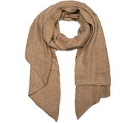 XXL-Schal STYLEBREAKER "Asymmetrischer unifarbener Web Schal", Damen, braun (hellbraun), Obermaterial: 100% Viskose CV., Modisch, Modetücher (61412462-0) hellbraun