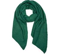 styleBREAKER Damen Schal aus weicher Viskose | einfarbiger Webschal in asymmetrischer Form | große Stola für Herbst und Winter Looks, Farbe:Dunkelgrün