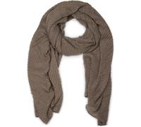 styleBREAKER Damen Schal fein gekreppt | Leichter Plissee-Schal für stilvolle Looks | Elegantes Halstuch mit fließenden Falten | Modisch Vielseitig & Angenehm weich | 96 x 192 cm, Farbe:Taupe