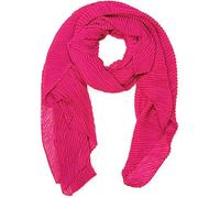 Schal STYLEBREAKER "Gekreppter Unifarbener Schal", Damen, pink, Obermaterial: 50% Viskose CV. 50% Baumwolle CO., Modisch, Modetücher Schal (40759642-0) pink