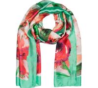 Schal STYLEBREAKER "Schal mit Aquarell Blumen Muster", Damen, grün, Obermaterial: 100% Viskose CV., Modisch, Modetücher Schal (79395557-0) grün