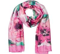 Schal STYLEBREAKER "Schal mit Aquarell Blumen Muster", Damen, pink, Obermaterial: 100% Viskose CV., Modisch, Modetücher Schal (85613824-0) pink