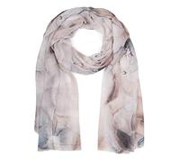 Schal STYLEBREAKER "Schal mit Marmor Muster", Damen, braun (hellbraun), Obermaterial: 100% Viskose CV., Modisch, Modetücher Schal (56242368-0) hellbraun