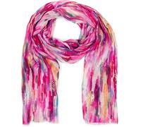Schal STYLEBREAKER "Leichter Schal mit Streifen Farbverlauf Metallic", Damen, pink, Obermaterial: 100% Viskose CV., Modisch, Modetücher Schal (95498328-0) pink