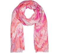 Schal STYLEBREAKER "Schal Wasserfall Farbverlauf Metallic Details", Damen, rot (koralle, pink), Obermaterial: 50% Viskose CV. 50% Baumwolle CO., Modisch, Modetücher Schal (35660822-0) koralle, pink