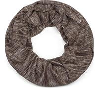 Loop STYLEBREAKER "Loop Schal mit Glitzerfaden und kleinen Pailletten", Damen, braun (braun meliert), Obermaterial: 50% Viskose CV. 50% Polyester PES., Modisch, Modetücher Loop (93912758-0) braun meli