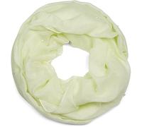 Loop STYLEBREAKER "Loop Schal mit Perlen Applikation", Damen, grün (apfelgrün), Obermaterial: 50% Viskose CV. 50% Baumwolle CO., Modisch, Modetücher Loop (32458356-0) apfelgrün
