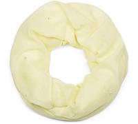 Loop STYLEBREAKER "Loop Schal mit Perlen Applikation", Damen, gelb, Obermaterial: 50% Viskose CV. 50% Baumwolle CO., Modisch, Modetücher Loop (23202249-0) gelb