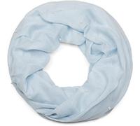 Loop STYLEBREAKER "Loop Schal mit Perlen Applikation", Damen, blau (hellblau), Obermaterial: 50% Viskose CV. 50% Baumwolle CO., Modisch, Modetücher Loop (63179107-0) hellblau