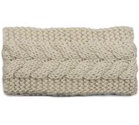 Stirnband STYLEBREAKER "Grobstrick Stirnband mit Zopfmuster", Damen, beige, Obermaterial: 100% Polyacryl PAN., Modisch, Mützen Stirnband (12284716-0) beige