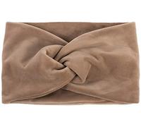 Stirnband STYLEBREAKER "Samt Stirnband mit Twist Knoten", Damen, braun, Obermaterial: 100% Viskose CV., Modisch, Mützen Stirnband (27773764-0) braun