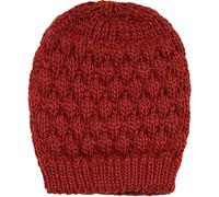 Strickmütze STYLEBREAKER "Strickmütze mit Bubblemuster", Damen, braun (cognac), Modisch, Mützen Strickmütze (76767338-0) cognac