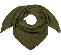 styleBREAKER Damen Strick Dreieckstuch, melierte Viskose Wolle | 188 x 80 cm, hautfreundlich & wärmend für Herbst & Winter, als Schultertuch tragbar, Handwäsche, passendes Stirnband 04026052
