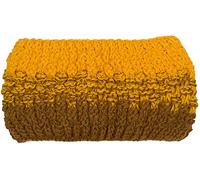 Stirnband STYLEBREAKER "2-Farbiges Ombré Strick Stirnband", Damen, gelb (curry, braun), Obermaterial: 85% Polyacryl PAN. 15% Polyamid PA., Modisch, Mützen Stirnband (63603527-0) curry, braun