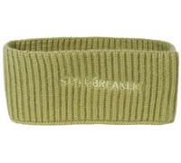 Stirnband STYLEBREAKER "Strick Stirnband Rippenmuster", Damen, grün (lindgrün), Obermaterial: 100% Polyester PES., Modisch, Mützen Stirnband (40424055-0) lindgrün