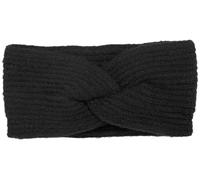 Stirnband STYLEBREAKER "Strick Stirnband Rippenmuster Twist Knoten", Damen, schwarz, Obermaterial: 80% Polyacryl PAN. 20% Wolle WO., Modisch, Mützen Stirnband (57101008-0) schwarz