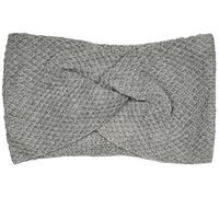 Stirnband STYLEBREAKER "Strick Stirnband Waffelpatent Muster", Damen, grau (hellgrau), Obermaterial: 100% Polyacryl PAN., Modisch, Mützen Stirnband (46128257-0) hellgrau