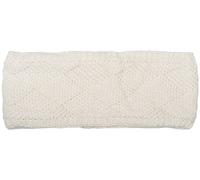 Stirnband STYLEBREAKER "Strick Stirnband mit Rauten Muster", Damen, weiß (creme, weiß), 100% Polyacryl PAN., Modisch, Mützen Stirnband (44224542-0) creme, weiß