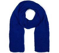 styleBREAKER Damen Strickschal Wellenmuster Lang | 43x210 cm großes Format, 2- bis 3-mal flexibel um den Hals wickelbar, elastisches Gewebe für kalte Temperaturen.