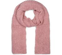 Strickschal STYLEBREAKER "Langer Strick Schal mit Wellen Strickmuster", Damen, rosa (altrose), Obermaterial: 100% Polyacryl PAN., Modisch, Modetücher (78920349-0) altrose
