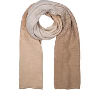 styleBREAKER Damen Web-Schal Pixel Farbverlauf Ombré Look, Beige-Braun