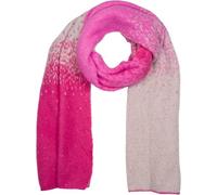 XXL-Schal STYLEBREAKER "Web-Schal mit Pixel-Farbverlauf", Damen, pink (fuchsia, hellgrau), Obermaterial: 80% Viskose CV. 20% Wolle WO., Modisch, Modetücher (11307031-0) fuchsia, hellgrau