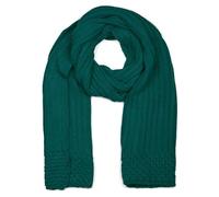 styleBREAKER Damen XL Strickschal Rippen Perl Strickmuster | Made in Poland, wärmendes Gewebe, XXL-Maße von 35x186 cm, kratzfrei, 2- bis 3-mal um den Hals wickelbar, elastische Struktur.