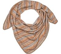 XXL-Schal STYLEBREAKER "Dreieckstuch Zick-Zack Webmuster", Damen, braun (braun, beige, grau), Obermaterial: 100% Viskose CV., Modisch, Modetücher (32277855-0) braun, beige, grau