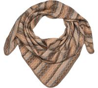 XXL-Schal STYLEBREAKER "Dreieckstuch Zick-Zack Webmuster", Damen, grau (taupe, braun, schwarz), Obermaterial: 100% Viskose CV., Modisch, Modetücher (77752217-0) taupe, braun, schwarz
