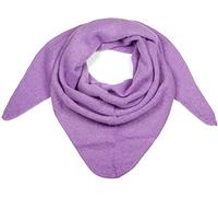 styleBREAKER Damen XXL Strick Dreieckstuch Viskose Wolle Mix, Flieder