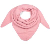styleBREAKER Damen XXL Strick Dreieckstuch Viskose Wolle Mix, Rose